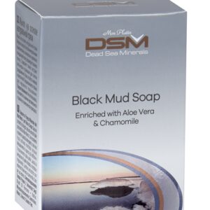 Black Mud Soap with Aloe Vera & Chamomile - 120g